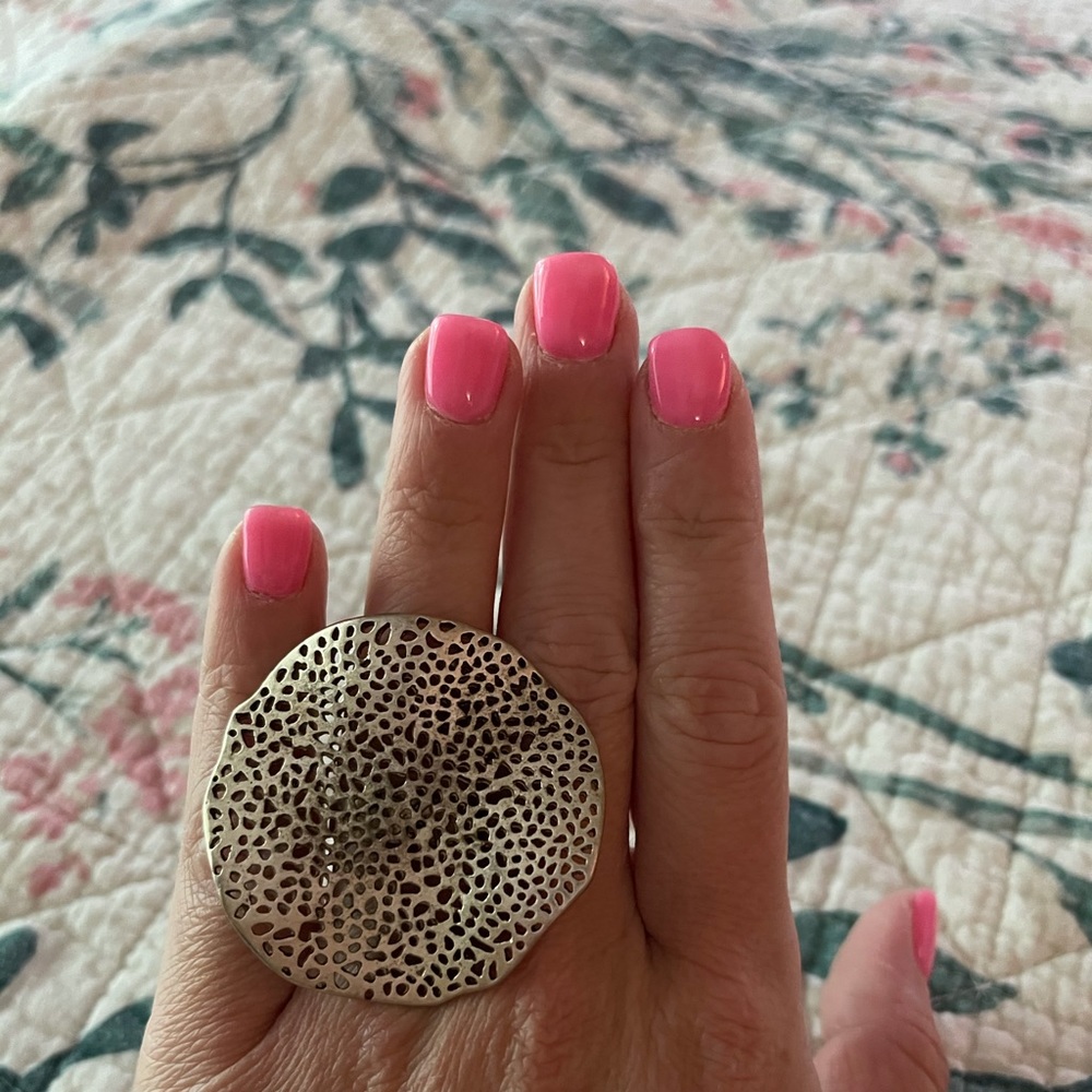 Cute Boho Seashell Ring